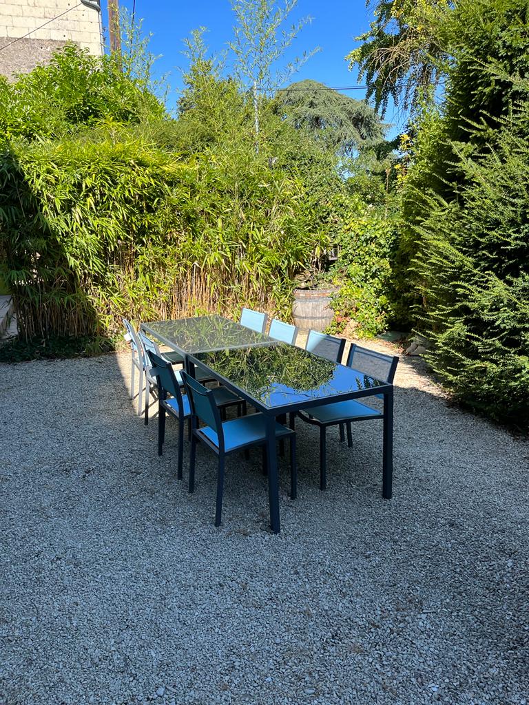 jardin gîte Saumur